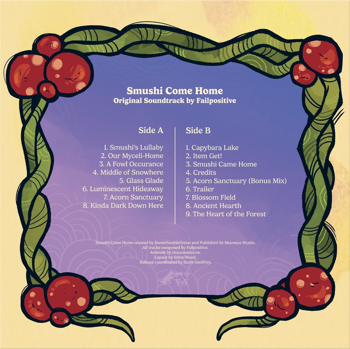 Smushi Come Home (Original Soundtrack) { vinyl }