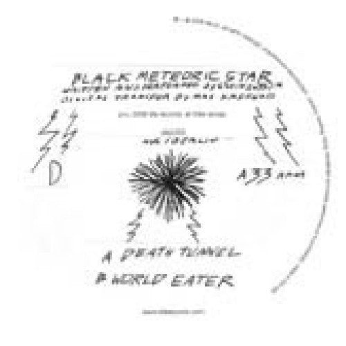 Black Meteoric Star - Death Tunnel { vinyl }