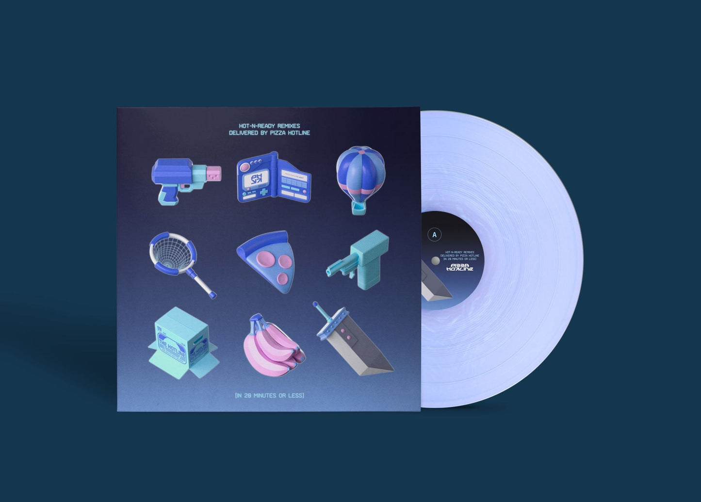 Hot-N-Ready Remixes Delivered by Pizza Hotline [In 20 Minutes or Less] { vinyl }