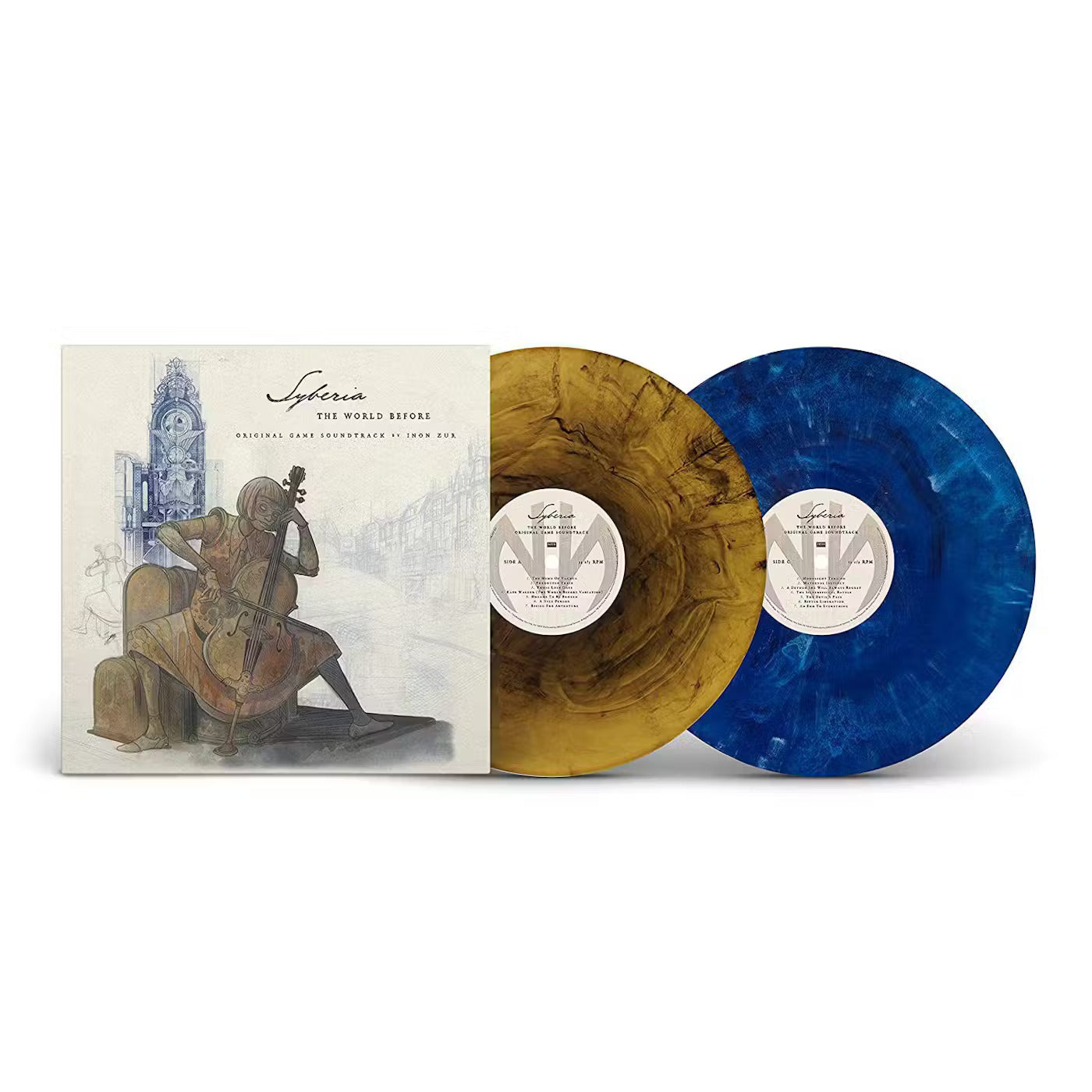 Inon Zur - Syberia: The World Before (Original Soundtrack) [Ochre Blue 2LP] { vinyl }