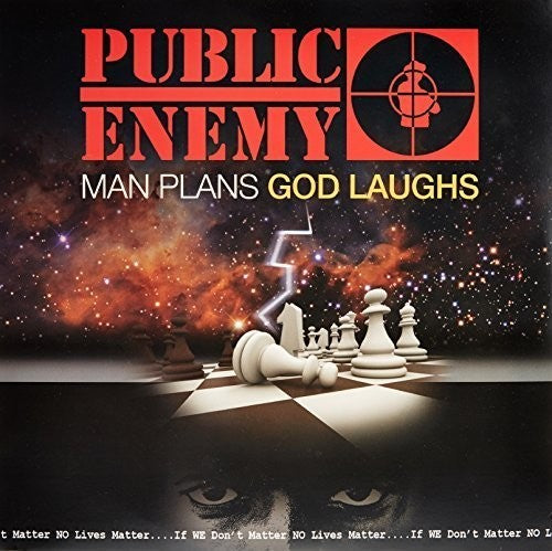 Public Enemy - Man Plans God Laughs { vinyl }