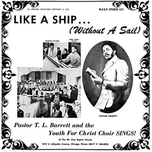 Pastor T.L. Barrett - Like A Ship (without A Sail) { vinyl }