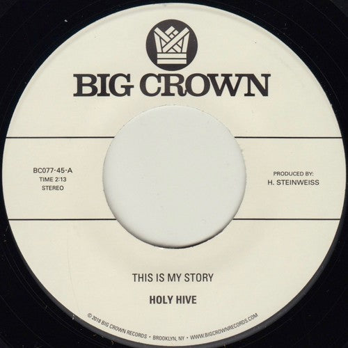 Holy Hive - This Is My Story / Blue Light { vinyl }