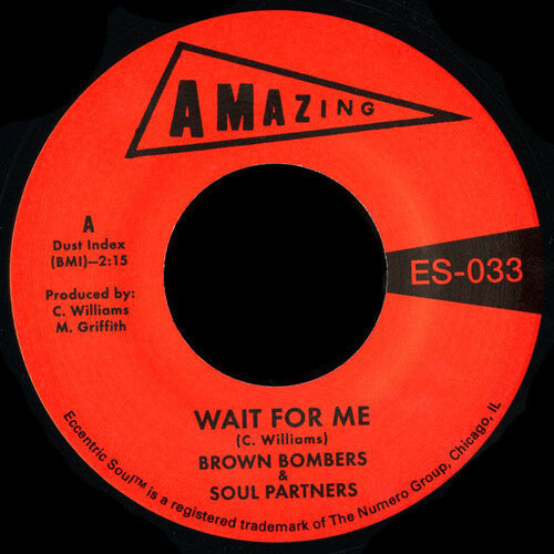 Brown Bombers & Soul Partners - Wait For Me / Just Fun { vinyl }