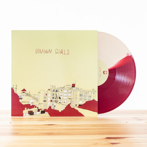 Vivian Girls - Vivian Girls (Half Cream/Half Maroon) { vinyl }