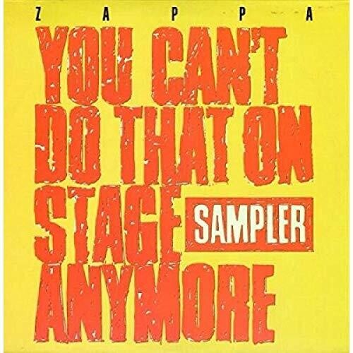 Frank Zappa - You Can't Do That On Stage Anymore (Sampler) { vinyl }