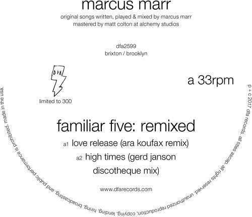Marcus Marr - Familiar Five: Remixed { vinyl }