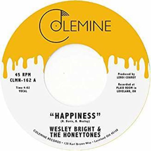 Wesley Bright & The Honeytones - Happiness { vinyl }