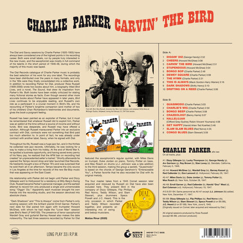 Charlie Parker - Carvin The Bird: Best Of The Dial Masters Vol. 2 [Red Colored Vinyl] { vinyl }