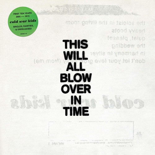 Cold War Kids - This Will All Blow Over In Time [2LP] { vinyl }