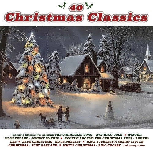 Various Artists - 40 Christmas Classics { vinyl }