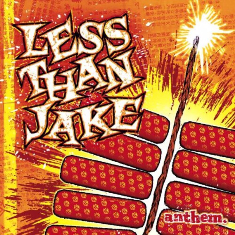 Less Than Jake - Anthem (Clear Orange LP)