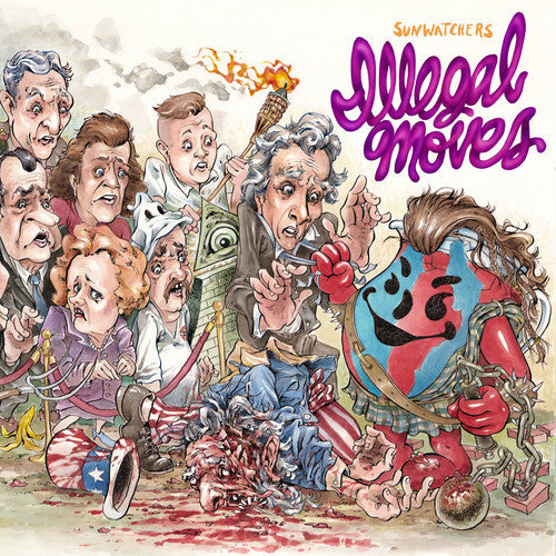 Sunwatchers - Illegal Moves (Blue / Red LP)