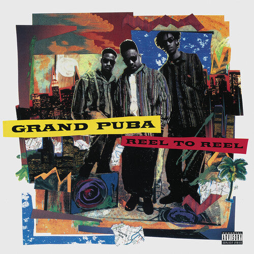 Grand Puba - Reel to Reel [2LP Orange, Yellow & Blue Jay with White) { vinyl }