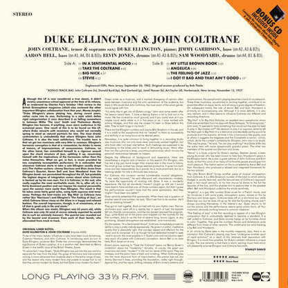 Duke Ellington & John Coltrane [180-Gram LP With Bonus Tracks & Bonus CD] { vinyl }