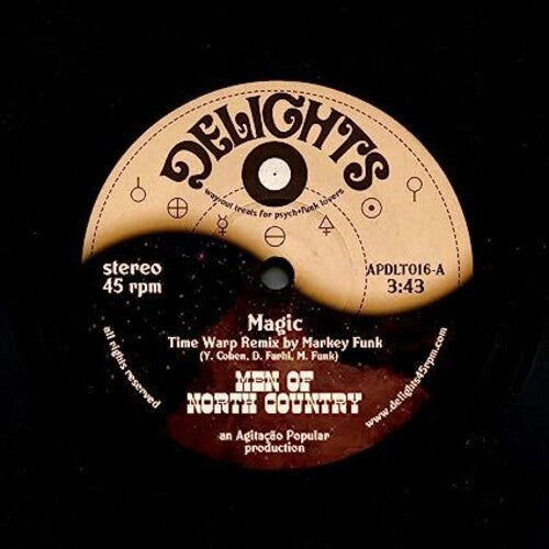 Men of North Country & 3421 - Magic + Sparks { vinyl }