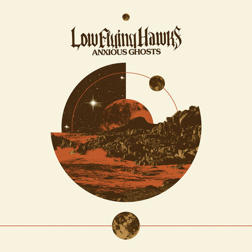 Lowflyinghawks - Anxious Ghosts (Oxblood & Gold Tri-Color) { vinyl }