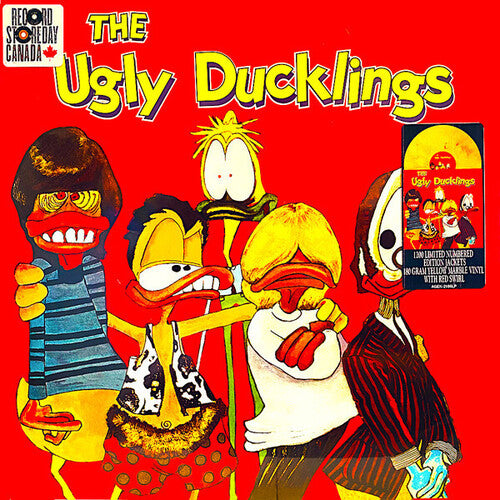 The Ugly Ducklings - Ugly Ducklings (Fluorescent Yellow With Red Specs Vinyl) (180g) { vinyl }
