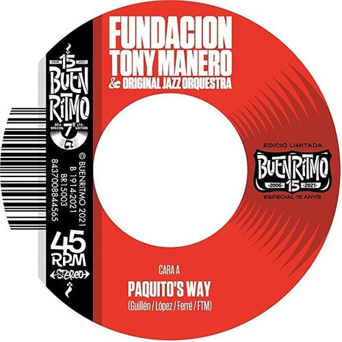 Fundacion Tony Manero & Original Jazz Orquestra - Paquito's Way { vinyl }