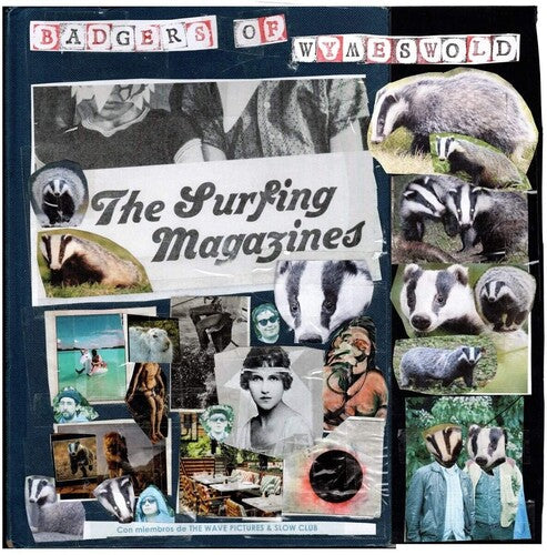 Surfing Magazines - Badgers Of Wymeswold [Red & Cream ] { vinyl }