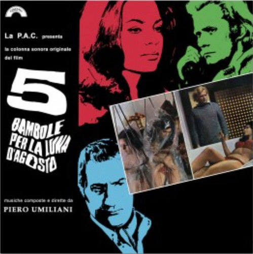 Piero Umiliani - 5 Bambole Per La Luna D'Agosto (Five Dolls for an August Moon) (Original Motion Picture Soundtrack) { vinyl }