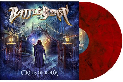 Battle Beast - Circus of Doom - Red Transparent/Black Marble { vinyl }