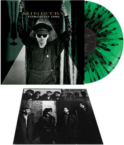 Ministry - Toronto 1986 (Green & Black Splatter) { vinyl }