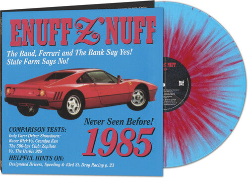 Enuff Z'nuff - 1985 (Blue & Red Starburst) { vinyl }