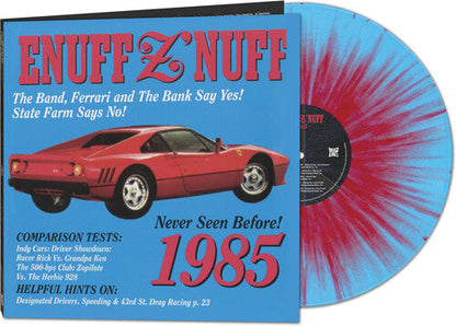 Enuff Z'nuff - 1985 (Blue & Red Starburst) { vinyl }