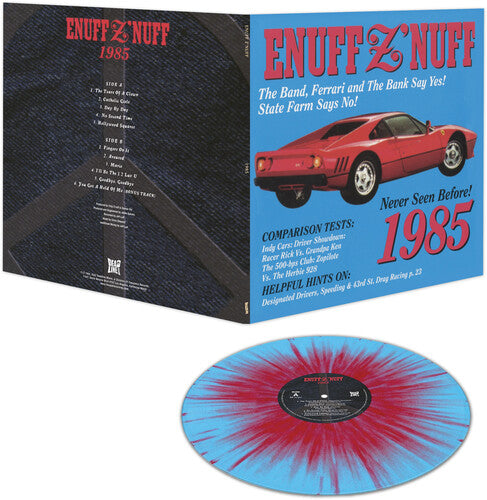 Enuff Z'nuff - 1985 (Blue & Red Starburst) { vinyl }