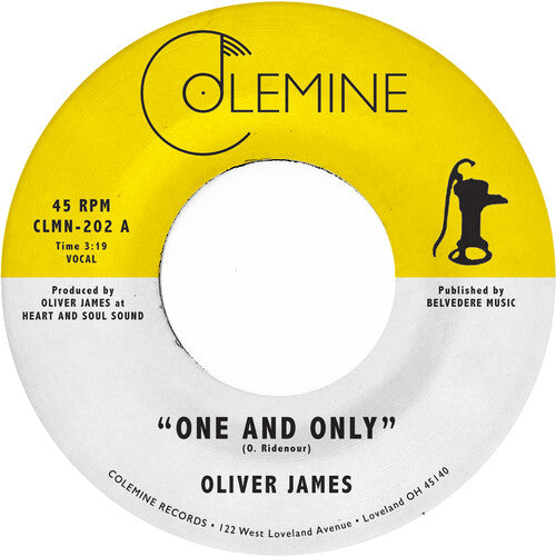 Oliver James - One And Only { vinyl }
