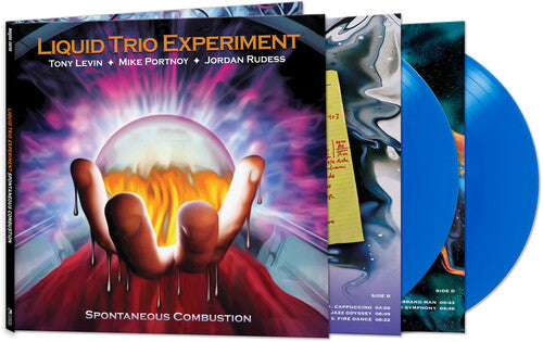 Liquid Trio Experiment - Spontaneous Combustion (blue) { vinyl }