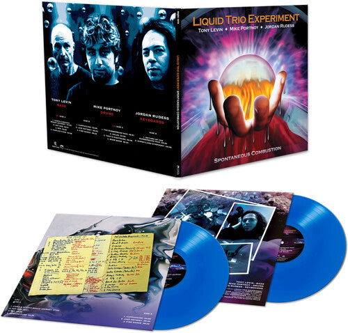 Liquid Trio Experiment - Spontaneous Combustion (blue) { vinyl }