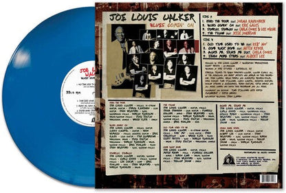 Joe Louis Walker - Blues Comin' On (blue) { vinyl }