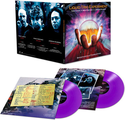 Liquid Trio Experiment - Spontaneous Combustion (purple) { vinyl }