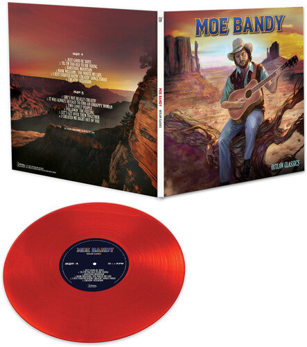 Moe Bandy - Outlaw Classics (RED) { vinyl }