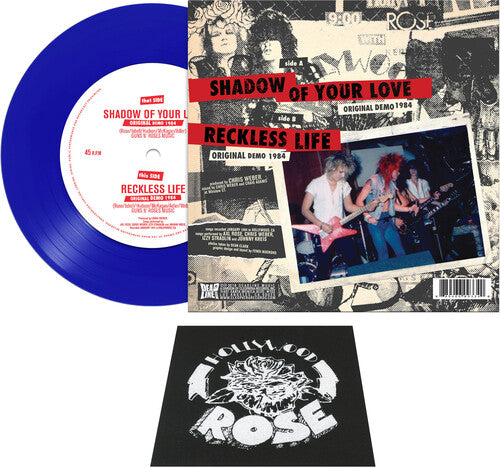 Hollywood Rose - Shadow Of Your Love / Reckless Life (blue) { vinyl }