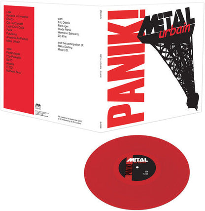 Metal Urbain - Panik! (red) { vinyl }