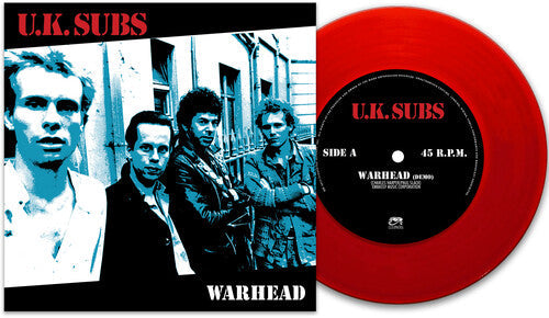 UK Subs - Warhead (red) { vinyl }