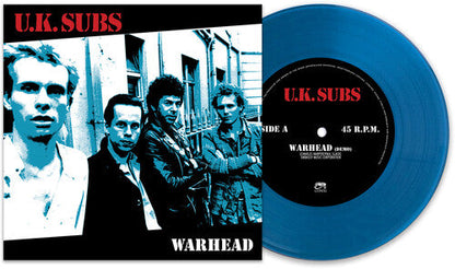 UK Subs - Warhead / Blue { vinyl }