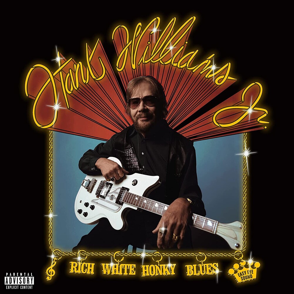 Hank Williams Jr. - Rich White Honky Blues (LP)