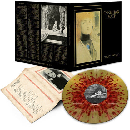 Christian Death - Deathwish [Red & Gold Splatter] { vinyl }