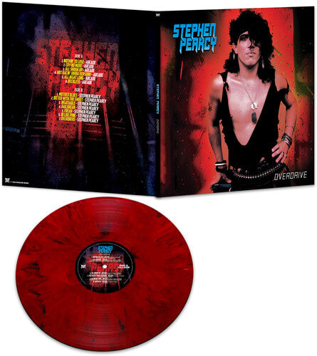 Stephen Pearcy - Overdrive - RED MARBLE { vinyl }