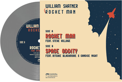 William Shatner - Rocket Man - Silver { vinyl }