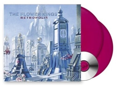 The Flower Kings - Retropolis - Transparent Magenta Vinyl + CD & LP Booklet { vinyl }