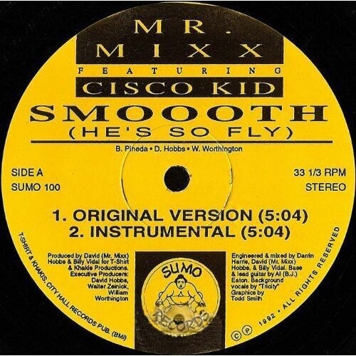 Mr Mixx - Smoooth [He's So Fly] { vinyl }