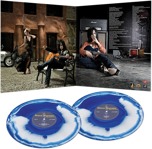 Steve Stevens - Memory Crash - Blue/white Haze { vinyl }