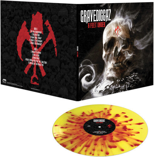 Gravediggaz - 6 Feet Under - Yellow/red Splatter