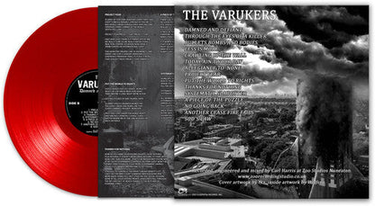 Varukers - Damned & Defiant - Red { vinyl }