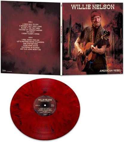 Willie Nelson - American Rebel - RED MARBLE { vinyl }